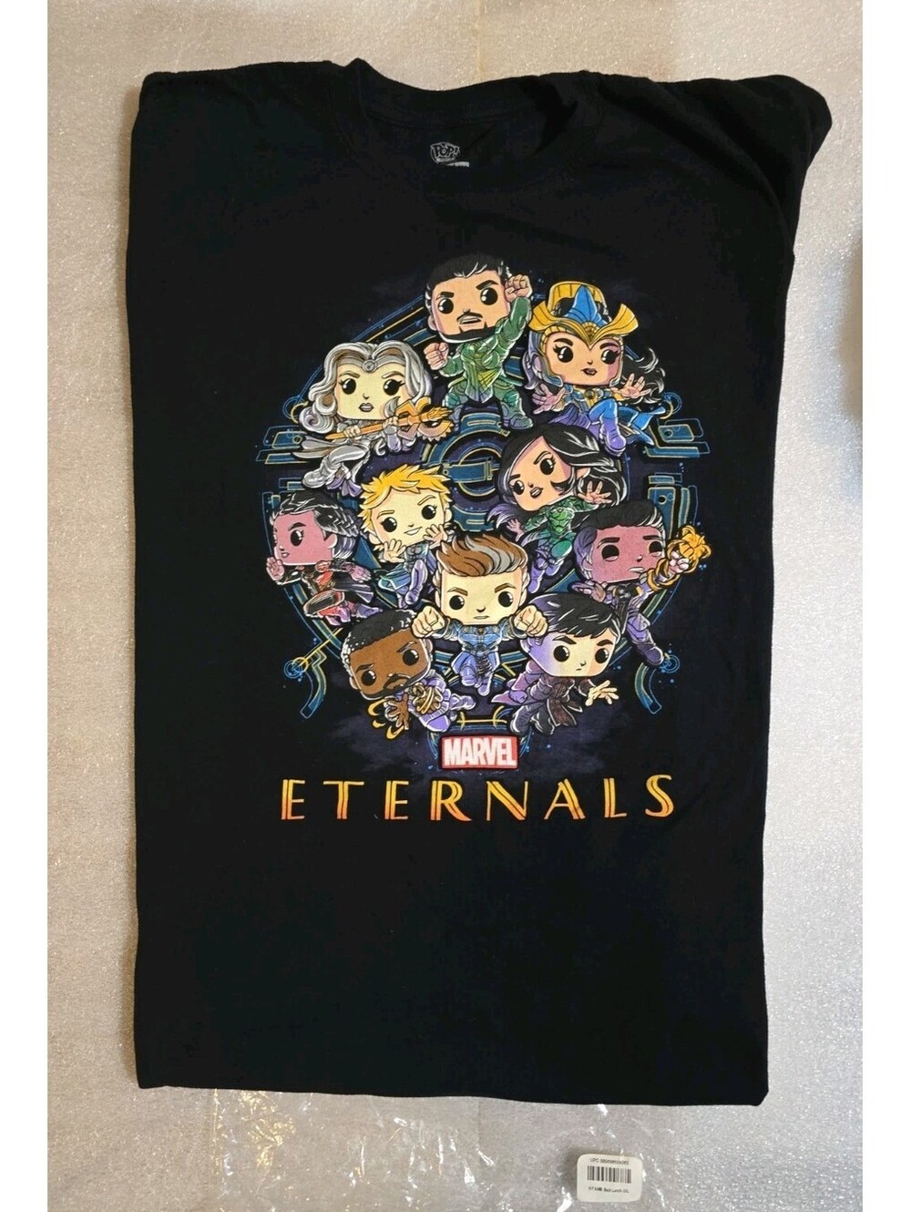 Eternals Funko Pop! Tees Marvel Collector Corps Exclusive (Size 2XL) NEW - OB